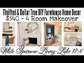 THRIFTED & DOLLAR TREE DIY FARMHOUSE HOME DECOR | 4 ROOM APARTMENT MAKEOVER FOR $540