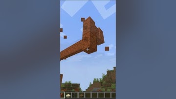 Easy Swing Build Hack | Minecraft #shorts