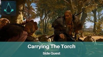 AC Valhalla Side Quest | Carrying The Torch | Svend