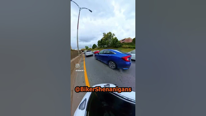 This Driver HATES Lane Splitting – Watch What He Does! 🚦
