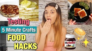 Testing Out Yummy FOOD HACKS By 5 MINUTE CRAFTS