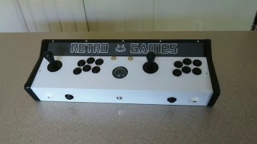 My arcade control panel with raspberry pi 3 and RetroPie