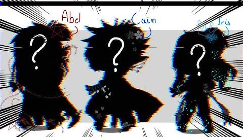changing some of my SCP OC’s ( Iris, Abel and Cain )    :)