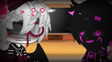 Gacha Club: Fnf react to Selever VS Corrupted BF| Fnf animation