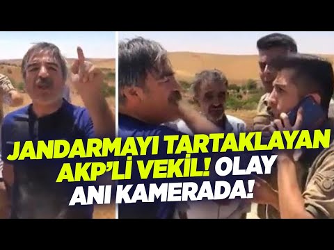 Jandarmayı Tartaklayan AKP’li Vekil! Olay Anı Kamerada! | KRT Haber
