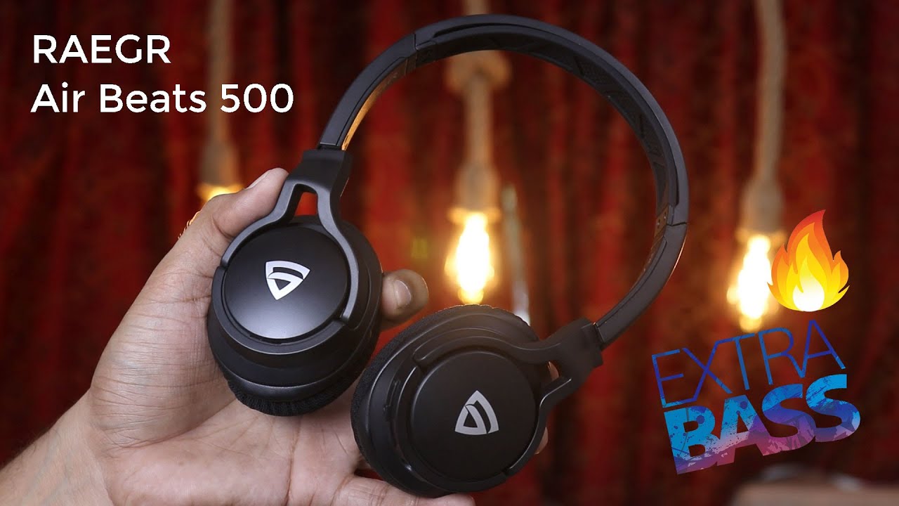 BEST Bluetooth Wireless Headphones on AMAZON - RAEGR Air Beats 500 Sound Test & Unbox