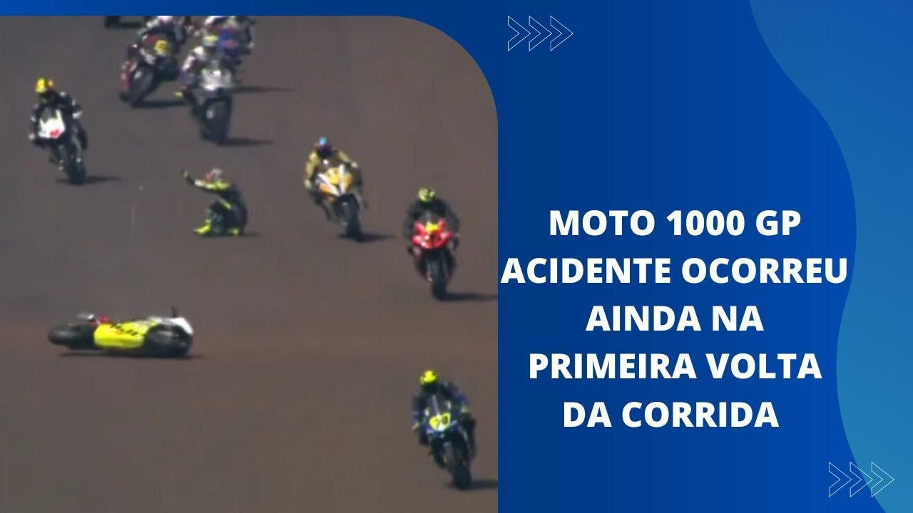 VÍDEO: Pilotos sofrem acidente impressionante em corrida de motos, em  Cascavel - RIC Mais