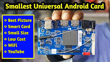 Smallest Universal Smart Android Board for LED TV, Monitor and Laptop Screen HKV352RC A10