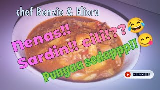 Masak Nenas!!Sardin Dan cili!!emmm..