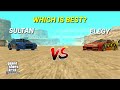 GTA SAN ANDREAS:SULTAN VS ELEGY( WHICH IS BEST? )