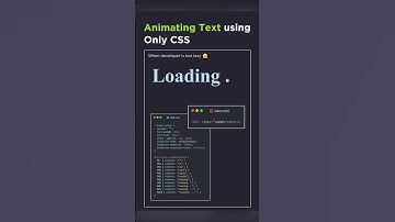 Animated Text Using Only CSS