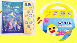 Bedtime Songs| 11-Button Interactive Children's Sound Book| Pinkfong Baby Shark My First Friend|