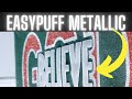 Puff Vinyl for Beginners: How to Use Siser Metallic Easy Puff #puffvinyl