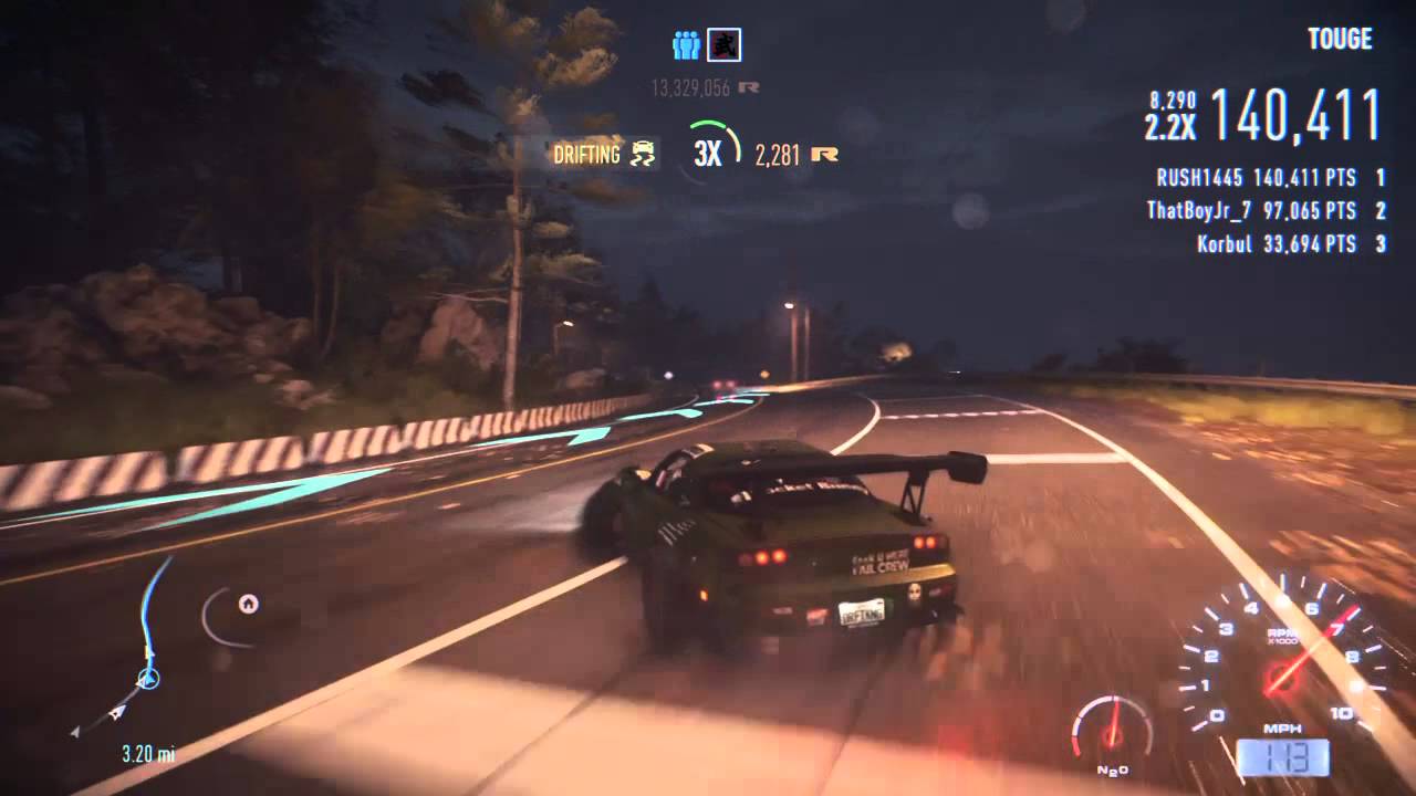 Need for Speed 2015 | Touge drifting with RX-7 build Big Score.