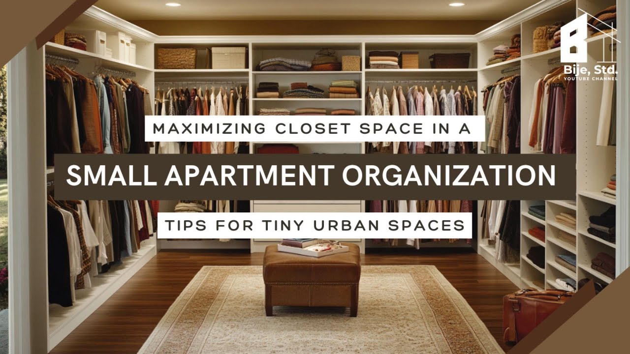 Curated visual reference: Urban Apartment Organization Inspiration Reference: Maximizing Closet Space In A Small Apartment Organization Tips For