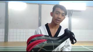 Double Kick Kicking Foot Target Pad Kickpad Alat Alas Latihan Sasaran Tendang Tendangan Taekwondo Karate Silat Moks Mok's Original Murah