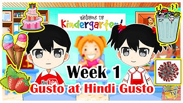 MELC-based Week 1 - Kindergarten - Gusto at Hindi Gusto