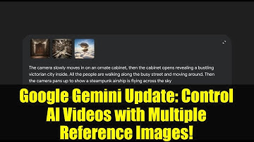Google Gemini Update: Control AI Videos with Multiple Reference Images!