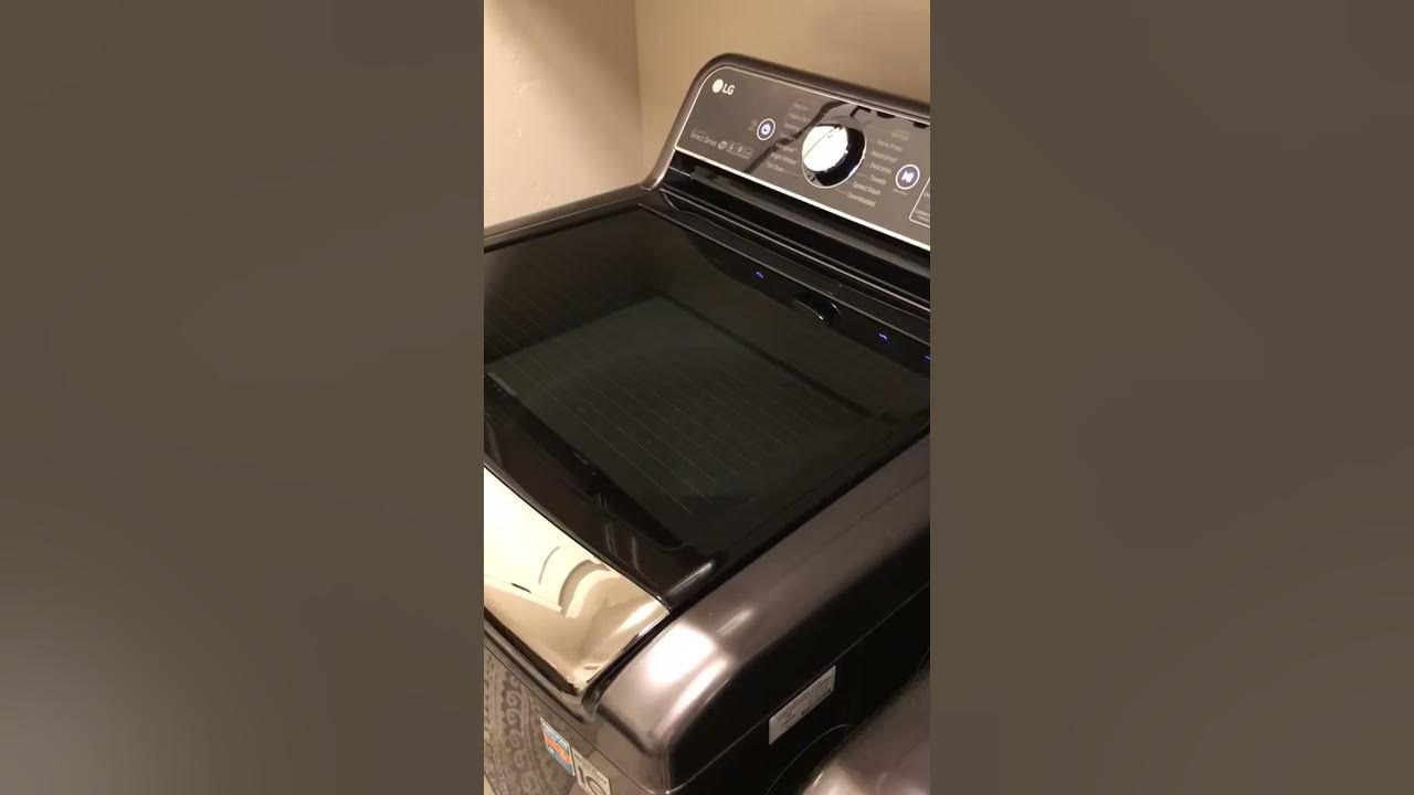 LG Electronics WT7600HKA Top Load Washer Squeaks During Use YouTube