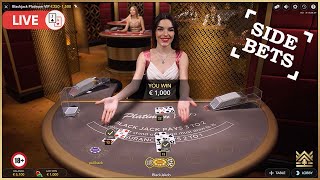 ♣️ Blackjack Platinum VIP incl. side bets | DD session ♣️