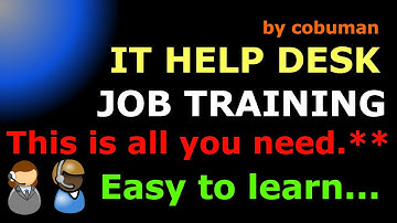 IT Help Desk Learning Guide and Job Assistance Complete