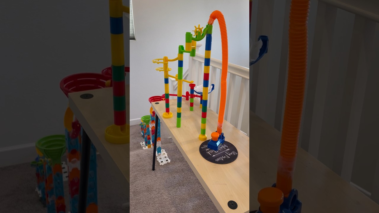 Pop tube + Marble Run + Marble Rush 