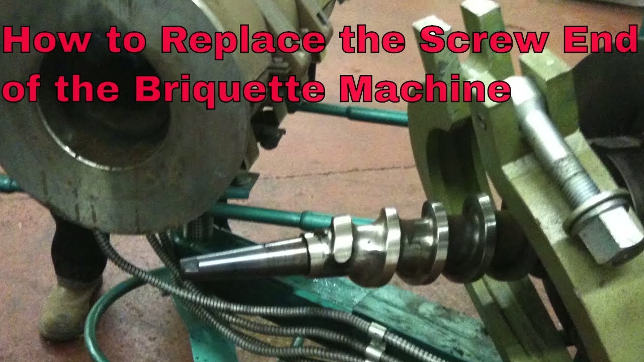 🔴 Briquette Replacement Screw Parts Made in our manufacturing plant in the Ukraine