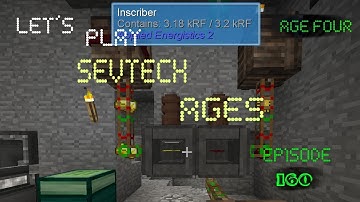 Minecraft Sevtech Ages Episode 160: Mob Imprisonment Tool and running the Inscriber!