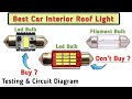 Best Car Roof Light || Led Light Testing &amp; Circuit Diagram