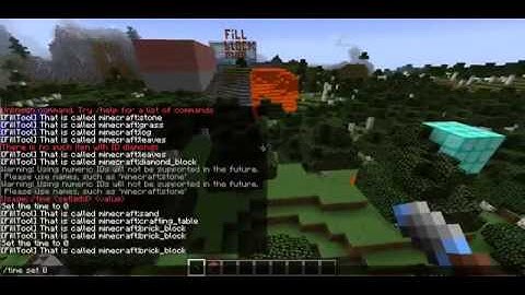 Fill Tool Mod 1.8.1/1.7.10 - Minecraft 1.8.1 Mods