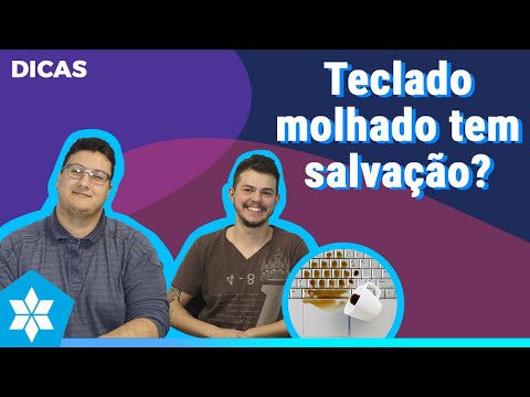 Vídeo: Como você conserta uma bebida derramada no teclado de um laptop?