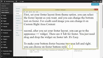 Atomstore Video Tutorial #6 Footer