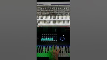 Bill Wolfer Jamming on the Cherry Audio P-10 #synthesizer #vst #funk