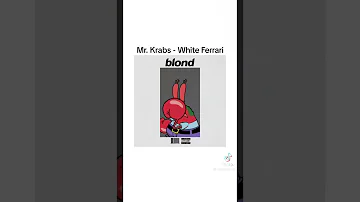 Mr Krabs - White Ferrari (Snippet)