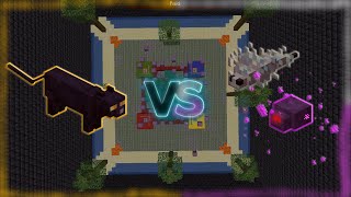 Cat vs Silverfish + Endermite - Minecraft Mob Battle