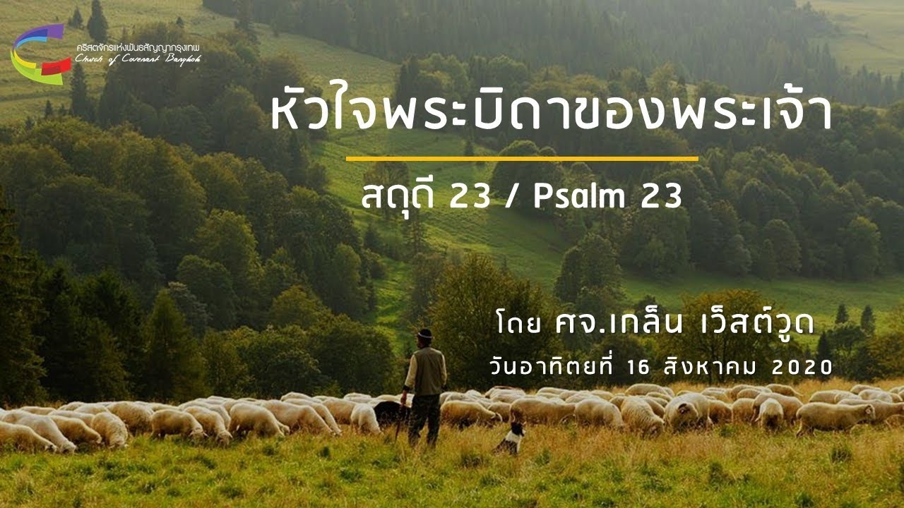 คำเทศนา หัวใจพระบิดาของพระเจ้า | สดุดี 23 | 16 ส.ค. 2020