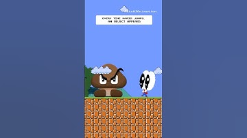 Every Time Mario Jumps, an Object Appears Part 1