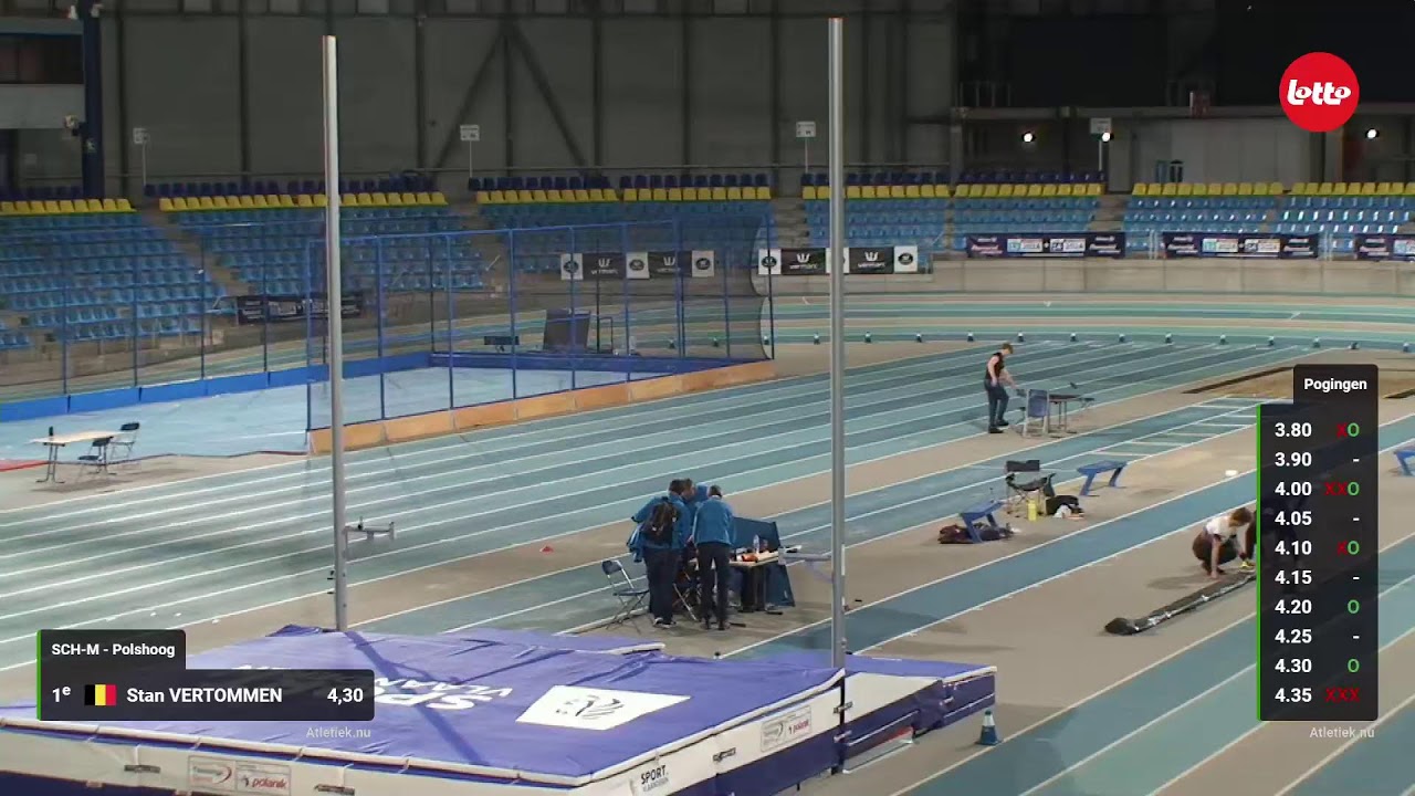 LIVESTREAM - KVV cadetten/scholieren indoor 2024 - Gent