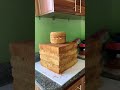 Making my wedding cake ,Episode 2 🥰❤️ #wedding #weddingcake #weddingcakeideas #vlog #shorts #cake