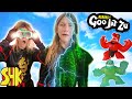 Ninjas with X-ray Powers Mission Impossible! Heroes of Goo Jit Zu Masters Ninja Competition!
