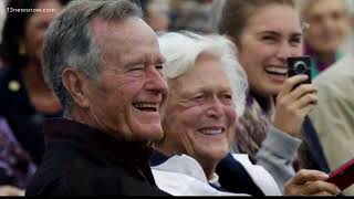 Navy sailors do service projects to honor George H.W. Bush