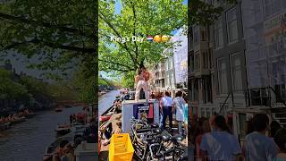 King’s day  🥰🇳🇱 #amsterdam #reels #europe #netherlands #ytshorts #shorts #fyp #viralvideo