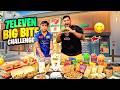 7 Eleven🌭 Big Bite Challenge | Tsg Mann Vs Big Fat Guy 💪 | Intense Eating Challenge😱 - Mann Vlogs