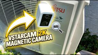 VSTARCAM CB554 Magnetic 2K Security Camera Tested 👉 Gadgetify