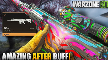 the NEW *BUFFED* TAQ-M CLASS SETUP is BROKEN on ASHIKA ISLAND! - Warzone 2.0 *Best TAQ-M Setup*