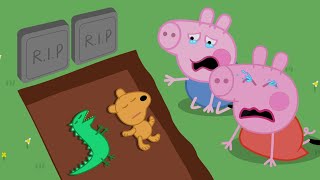 Teddy & Dinosaur Sad story!!! Please don't cry Baby Peppa | Peppa Pig Funny Animation