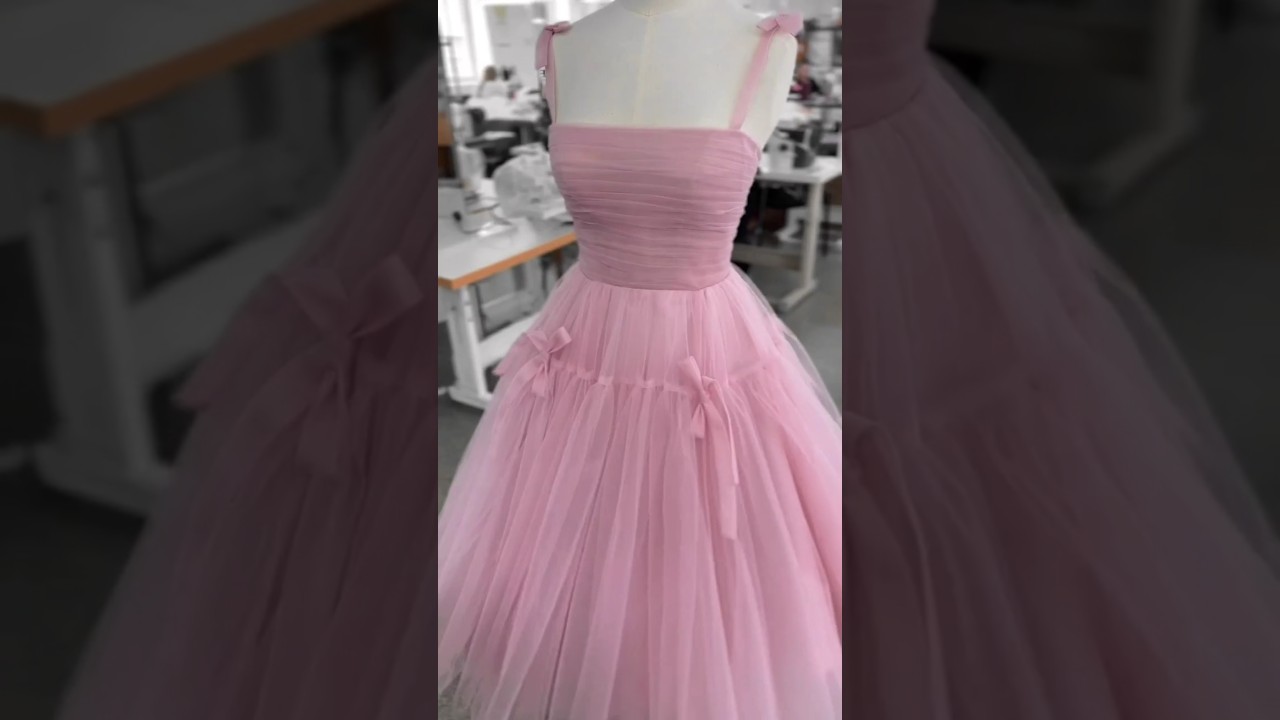 ⁣Making of a fairy tale dress 😍❤️ #shorts #viral #trending