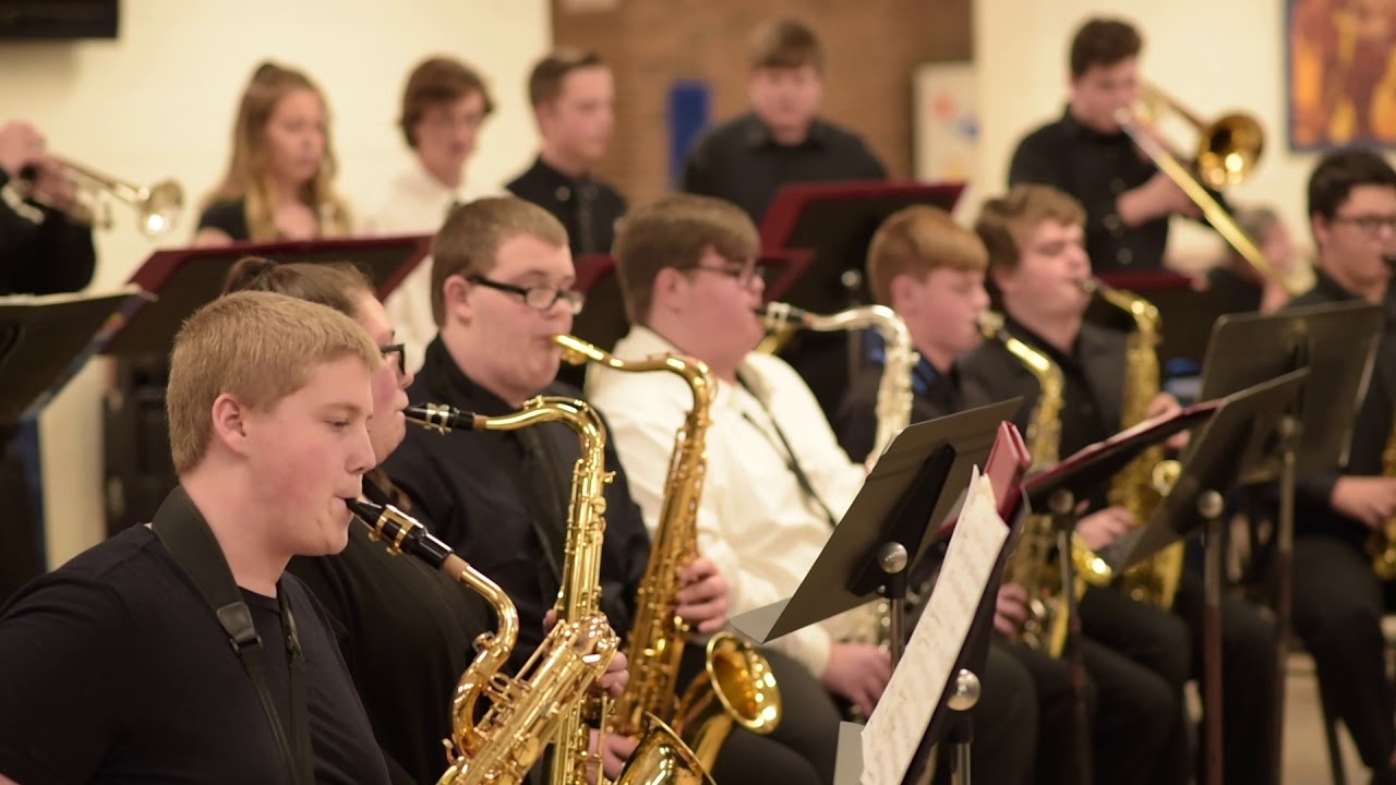 Campbell County High School Jazz Band Performance 3-2-19 - YouTube