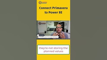 Connect Primavera P6 to Power Bi