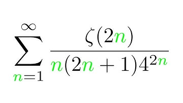 This infinite series looks strangely familiar